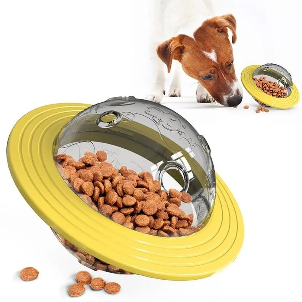 Slowly Leaking Food Dispensing Toy For Cats And Dogs