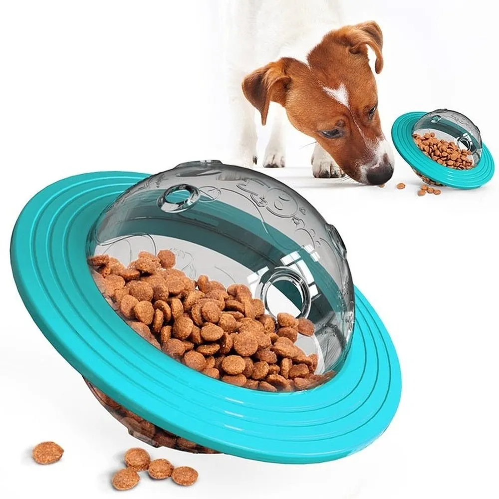 Slowly Leaking Food Dispensing Toy For Cats And Dogs