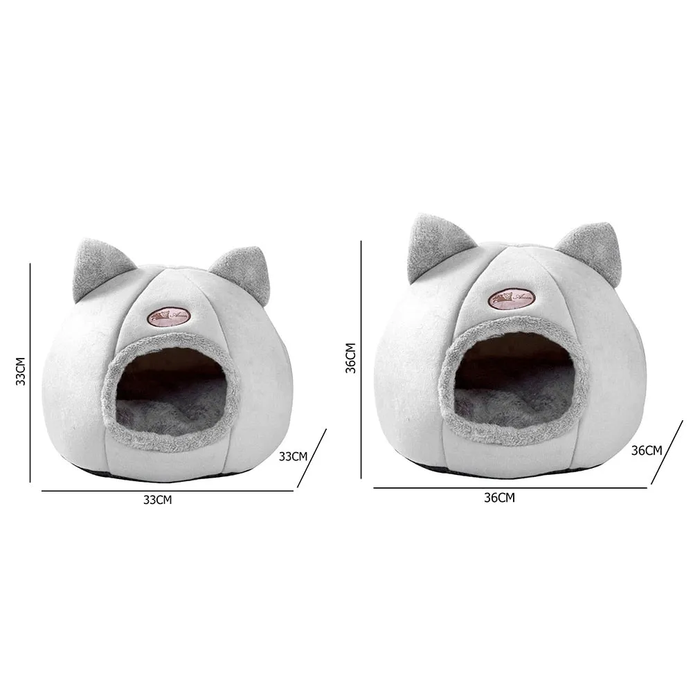 Soft Cat Bed Puppy Dogs Basket for Cat‘s House Deep Sleep Pet Tent Cozy Cave Beds Pet Nest Indoor cama gato Cat Supplies