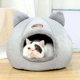Soft Cat Bed Puppy Dogs Basket for Cat‘s House Deep Sleep Pet Tent Cozy Cave Beds Pet Nest Indoor cama gato Cat Supplies