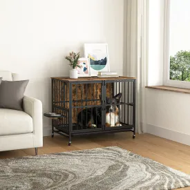 Walker Edison | Modern Kennel Dog Crate Table