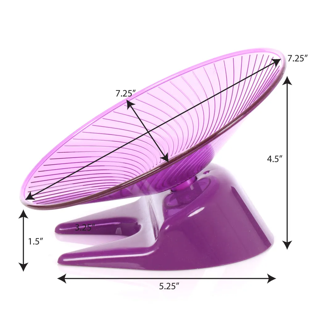 Ware Flying Saucer Exercise Wheel for Small Pets, Color Varies