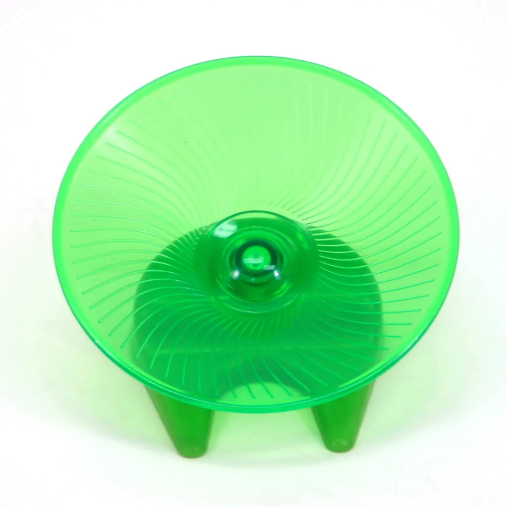 Ware Flying Saucer Exercise Wheel for Small Pets, Color Varies