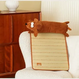 ZEZE Dachshund Pet Staw Cooling Mat