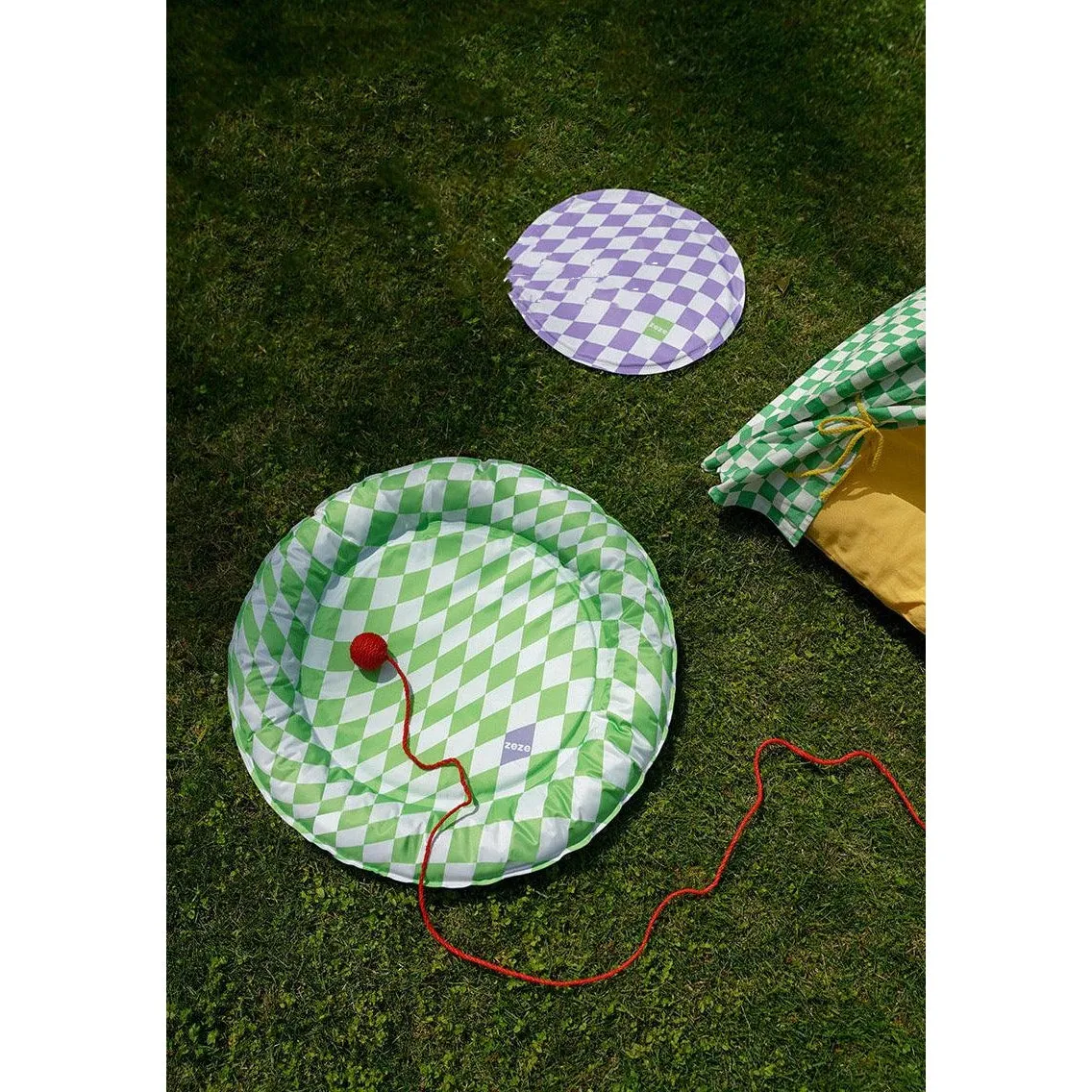 ZEZE Pet Checked Cooling Mat