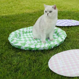 ZEZE Pet Checked Cooling Mat