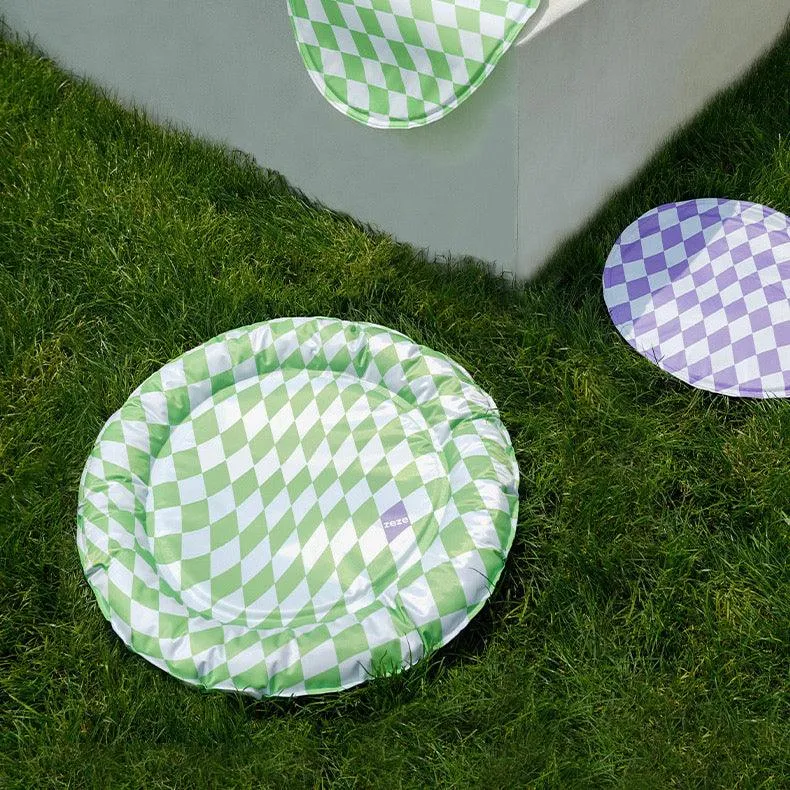 ZEZE Pet Checked Cooling Mat